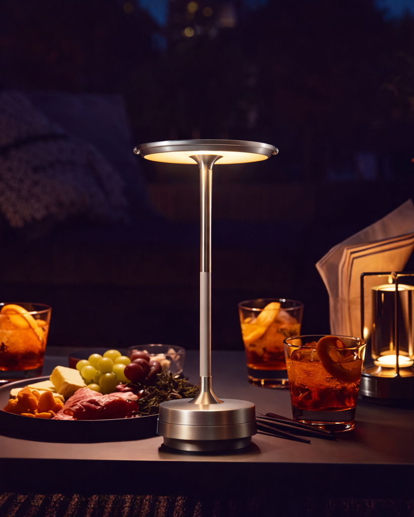 Zentito® META Pro – Cordless Minimalist Metal Desk Lamp